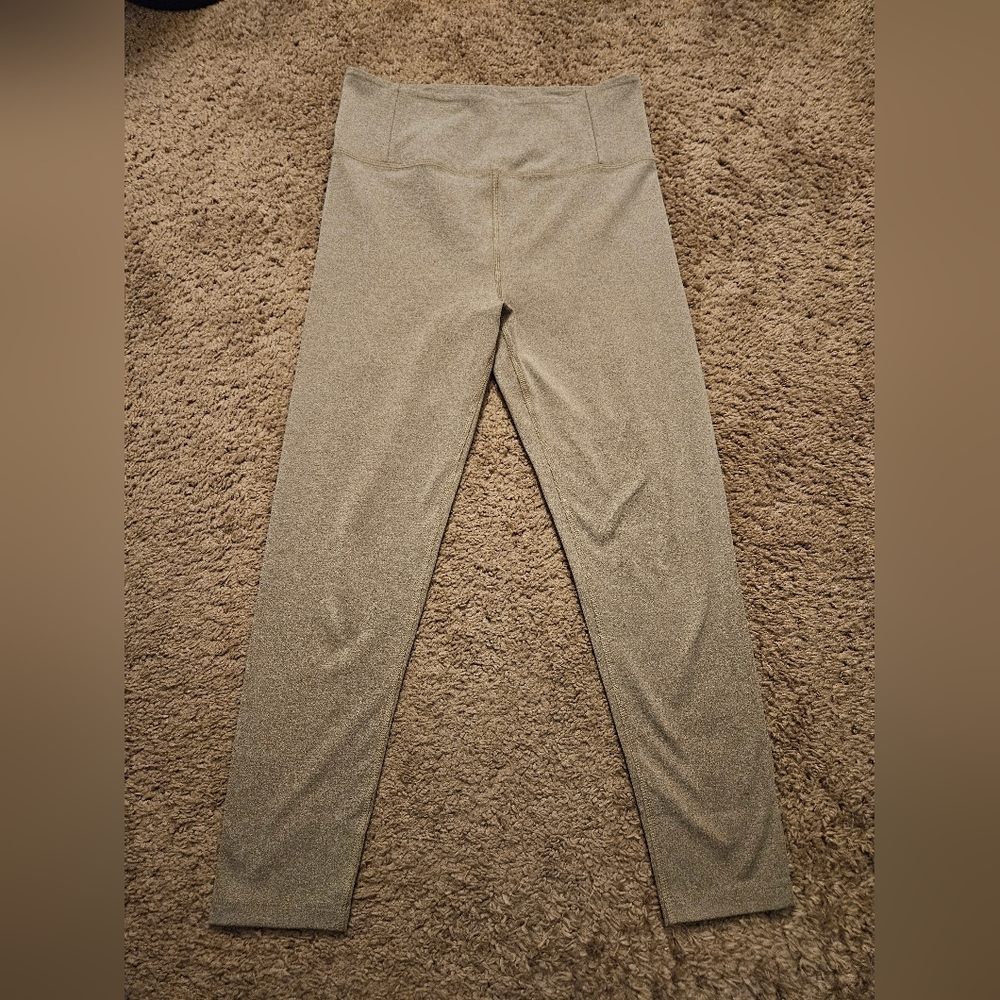 Girlfriend Collective Float Ultralight Legging in Oat/brown heather